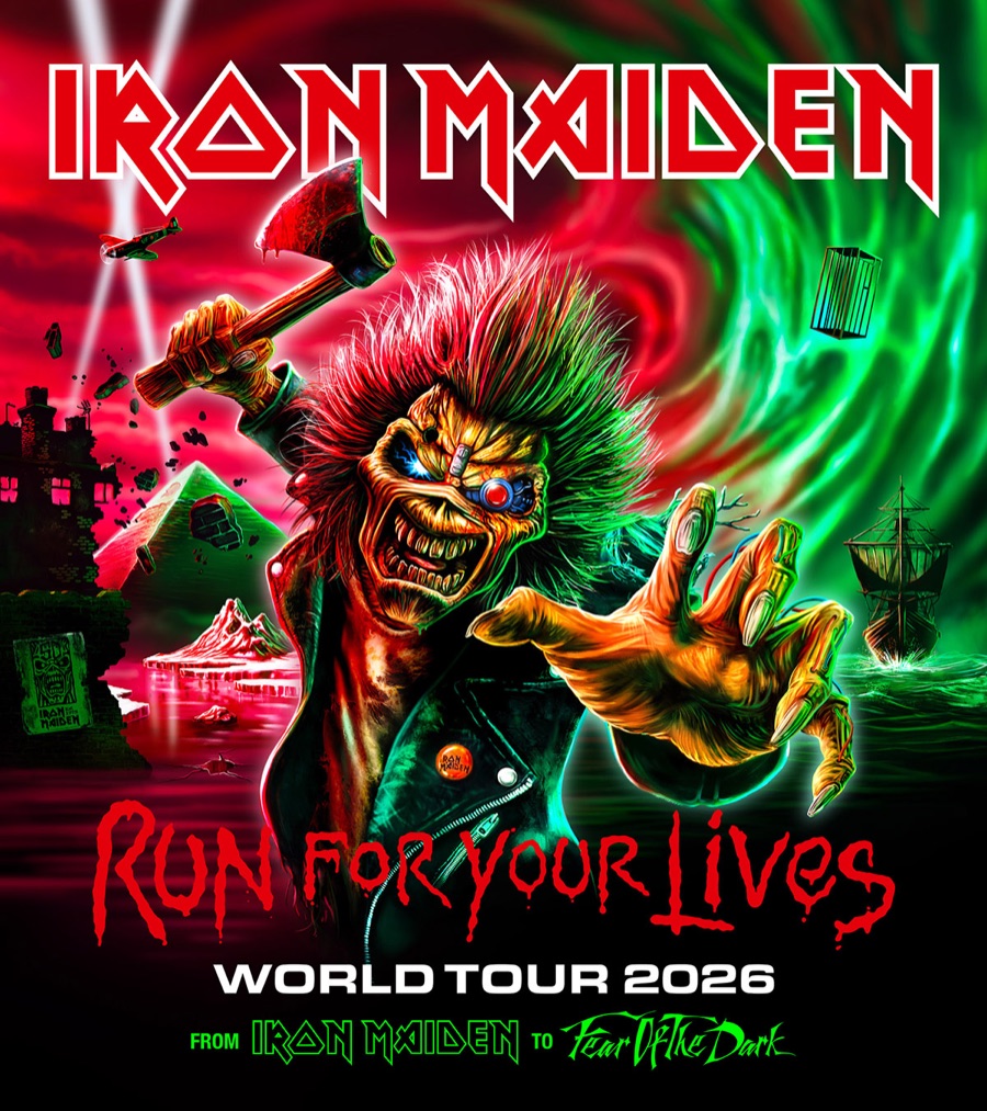 Iron Maiden - Run For Your Lives World Tour 2026